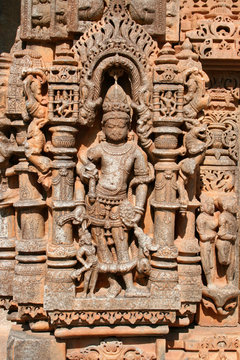 Shiva carving in Nagda Temple, Rajasthan