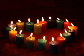 Candlelight als Herz