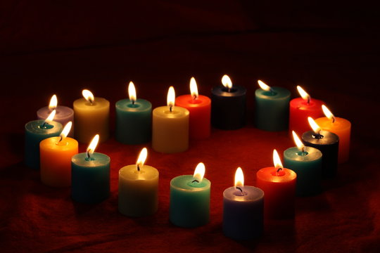 Candlelight als Herz