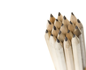 isolated pencil