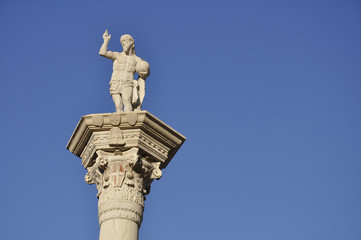 redentore vicenza piazza signori statua