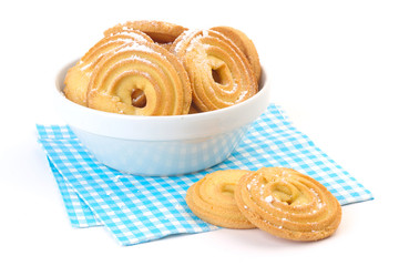 Kekse mit Puderzucker