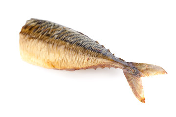 Schwanz von Räuchermakrele