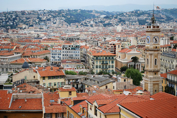 Fototapeta na wymiar toit de Nice