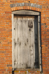 Door in side of barn