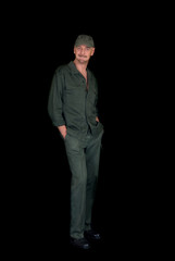 Middle aged man, soldier