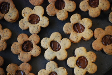 petits sablés fleurs