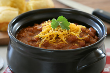 Chili and Corn Bread