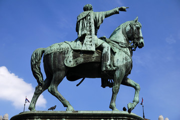 Obraz premium Belgrade postcard, Serbia