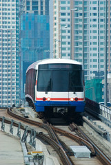 Obraz premium Sky-Train in Bangkok