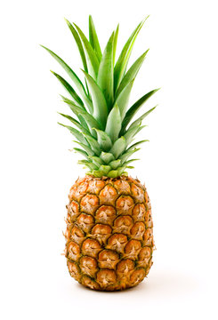 a ripe pineapple