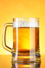 Mug of draft beer