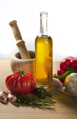 huile aliments ingrédients préparation