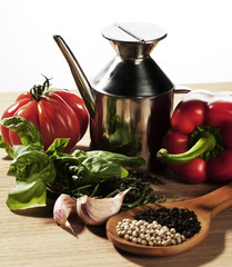 présentation légumes du sud cuisine