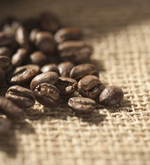 grains graines de café