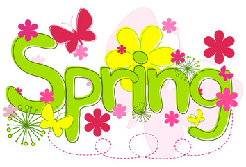 Spring text