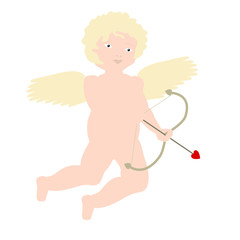 Blonde Cherubic Cupid