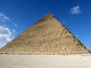 Fototapeta na wymiar Pyramid of Khafre (Chephren), Egypt