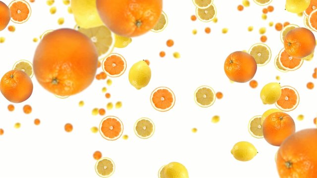 Citrus falling 1080p 25fps (available 30fps n.19396621)