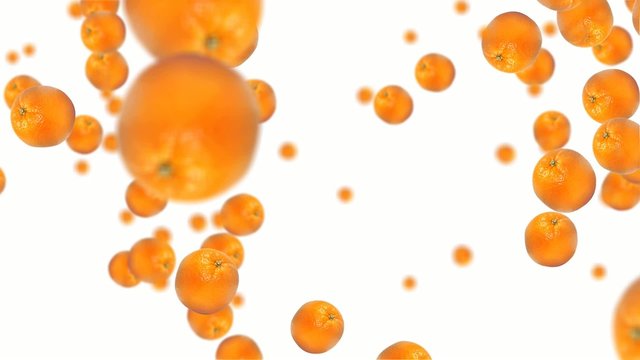 Oranges falling 1080p 25fps (available 30fps n.19300610)