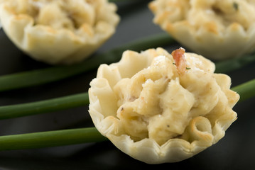 Elegant bean appetizer