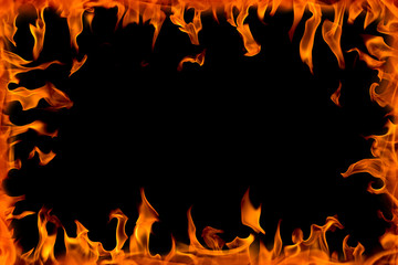 fire flame,isolated