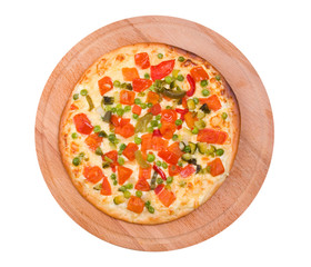Italian vegetables  pizza.Neapolitano