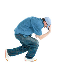 Fototapeta premium hip hop style dancer