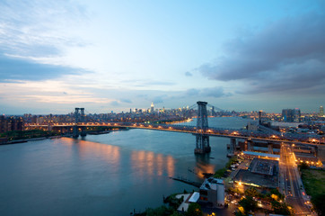 Fototapeta premium Williamsburg Bridge in New York
