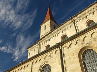 Fototapeta na wymiar evangelische Stadtkirche Ellwangen