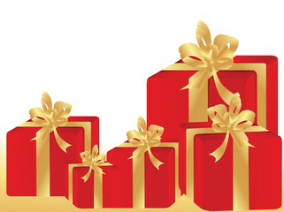 gift boxes with copyspace for text