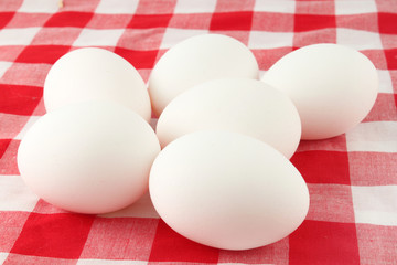 White eggs
