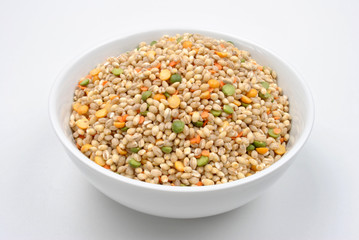 soup mix, organic barley, lentil, split pea