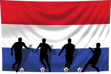 Soccer- Fussball WM Team Niederlande
