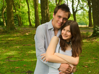 Fototapeta premium young couple