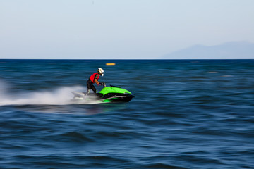 competition de scooter des mers