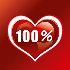 100％