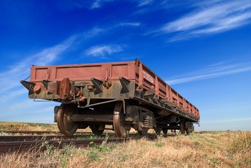 Fototapeta premium railway platform