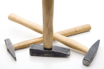 Hammer mit Holzgriff