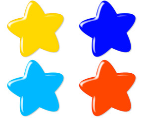 Obraz premium estrelas de goma