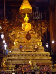 Buddhist shrine, Bangkok, Thailand.