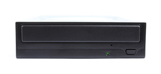 The front of a DVD component for a computer