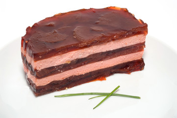 Rote-Beete-Meerrettich-Terrine