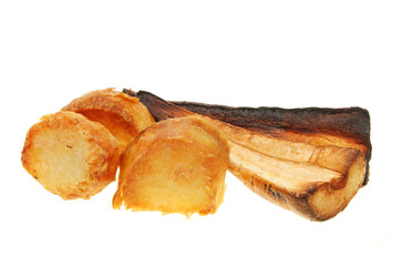 Roast potatoes and parsnip