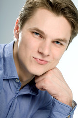 Obraz premium Portrait of handsome man