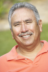 Portrait Of Smiling Senior Man