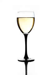 Glass of white wine