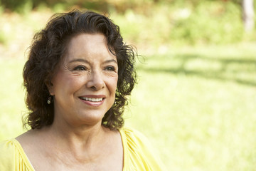 Portrait Of Smiling Senior Woman