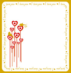 Obraz premium greeting card