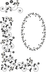 Corner ,   frame, banner.